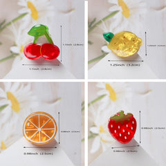 Cuizhiyu lemon clip texture close-up showing glossy surface and clear artwork