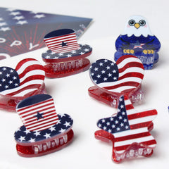 Cuizhiyu heart and star shapes detailed for playful Independence Day flair
