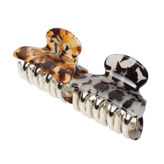 Cuizhiyu side view of clip open showing rounded teeth that protect hair