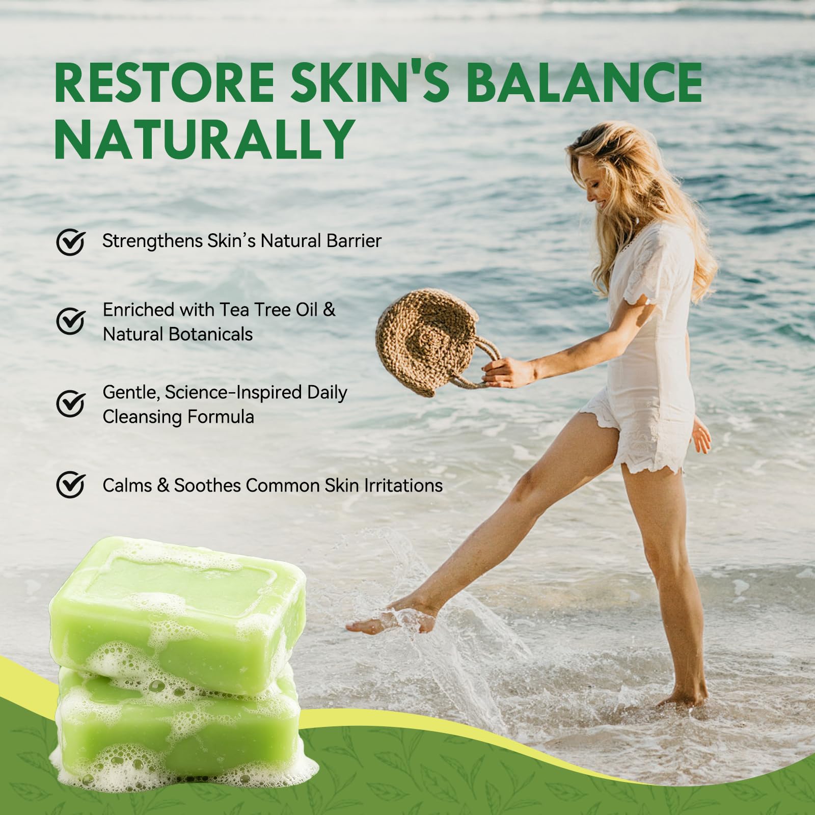 Culltata soap foaming in hand for effective cleansing after workouts