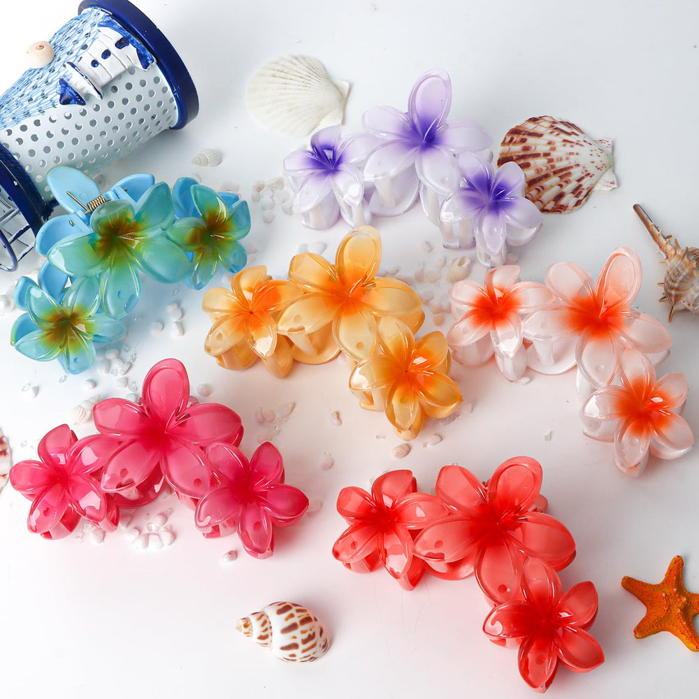 CURASA lifestyle party scene with clips as colorful hair accessories