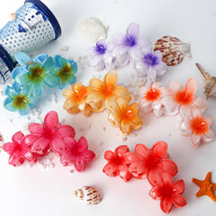 CURASA lifestyle party scene with clips as colorful hair accessories