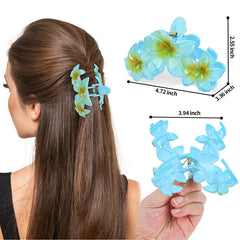 CURASA clip held in hand showing large size and capacity for thick hair
