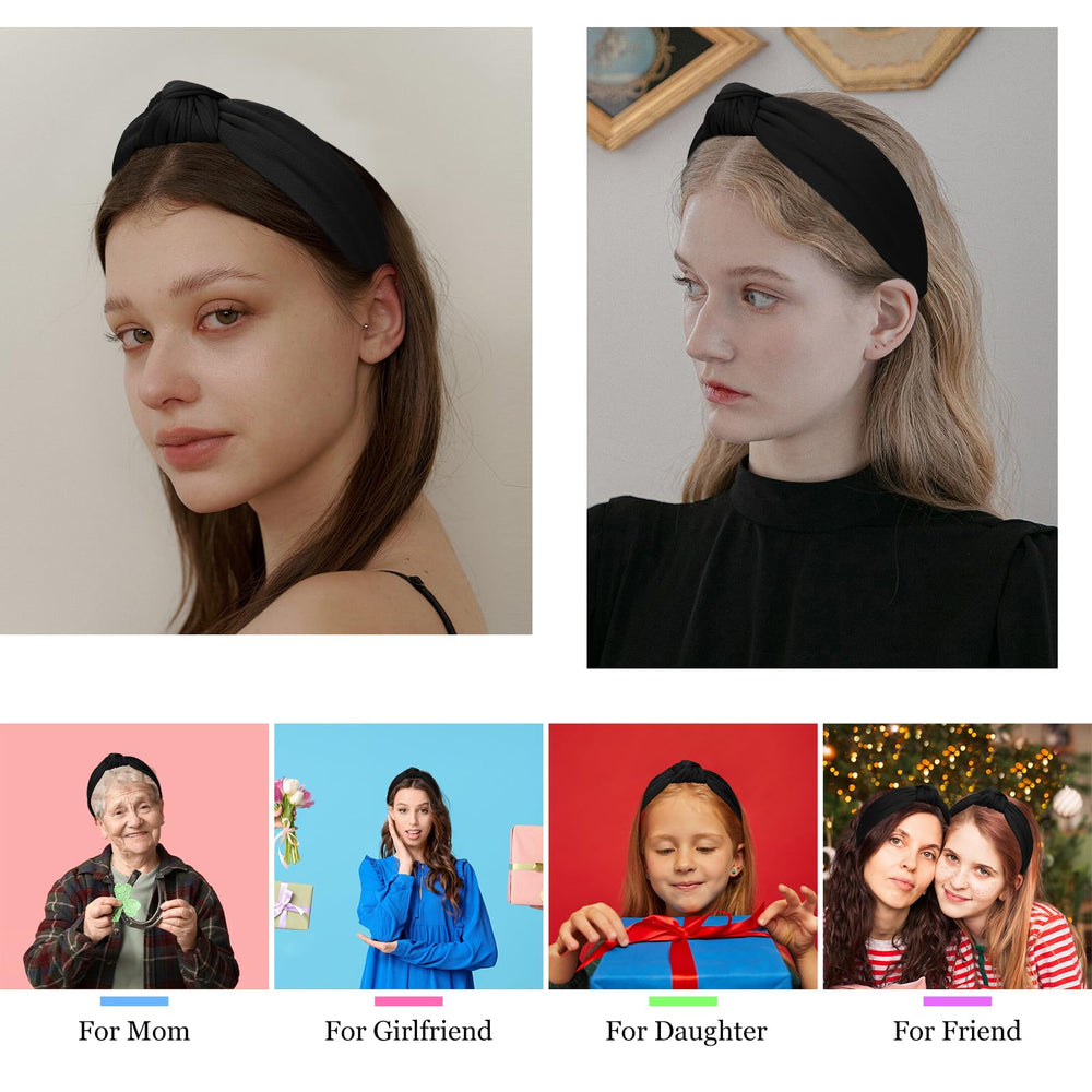 CURASA headband next to hand showing compact size and easy portability