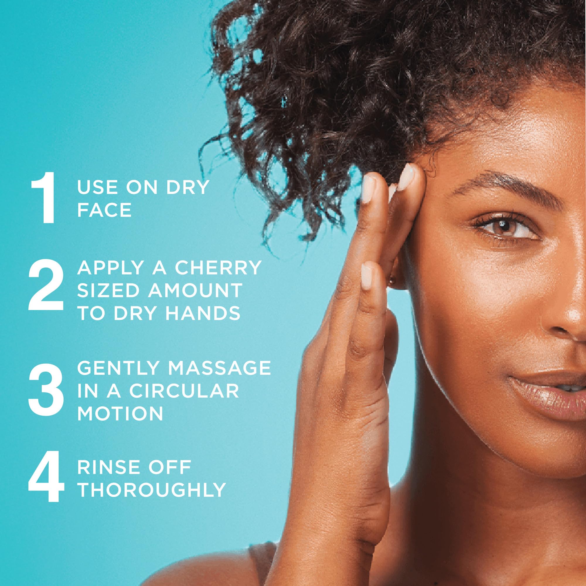 Curel label ingredients closeup emphasizing pH balanced gentle benefit