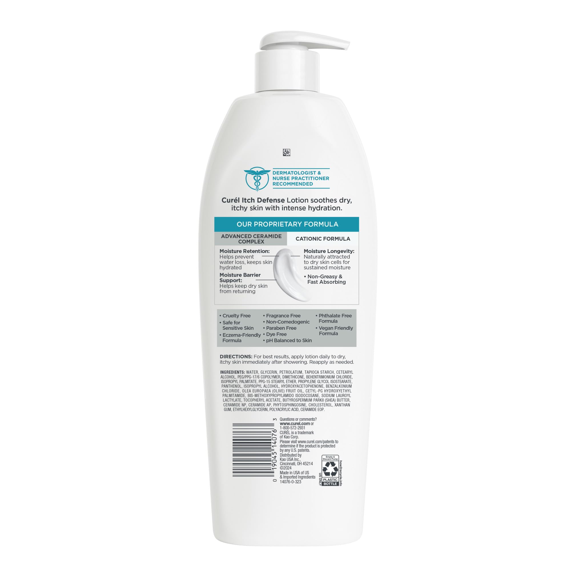 Curel bottle on bathroom shelf suggesting daily skincare routine