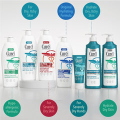 Curel tube on bathroom vanity lifestyle scene showing everyday use and care