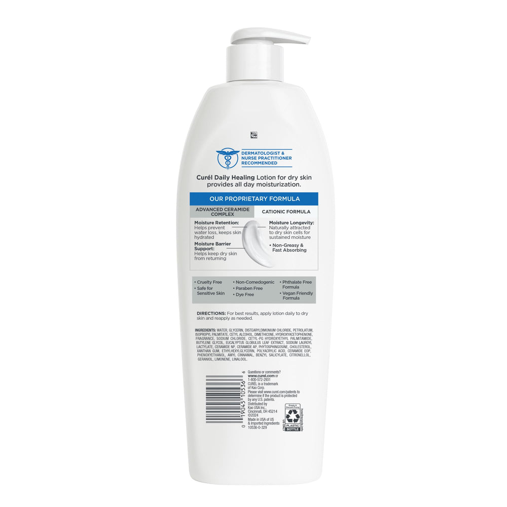 Curel lotion on elbow area showing targeted relief for rough patches
