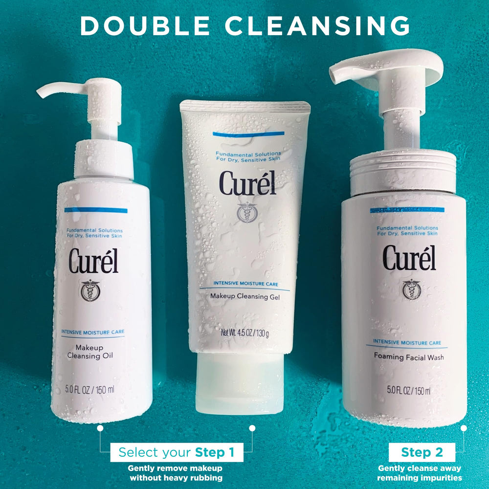 Curel pump dispenser ready for use and convenient dosing