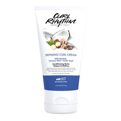 Curl Rhythm front jar view showing product label and 6 oz size benefit