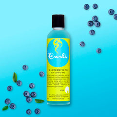 Curls blueberry bliss applied to wet hair demonstrating smooth distribution and immediate definition
