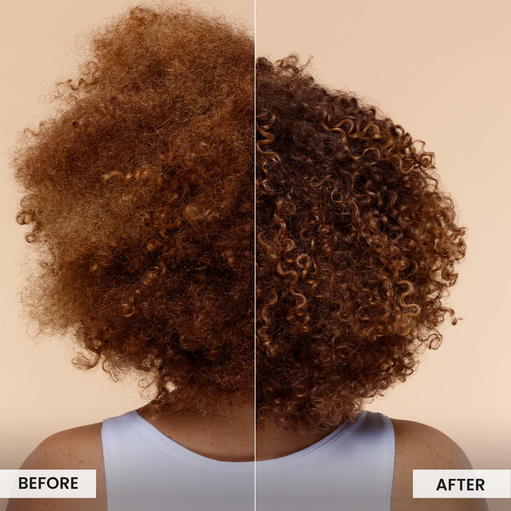 CURLSMITH application on dry hair demonstrating pre-shampoo protection benefit