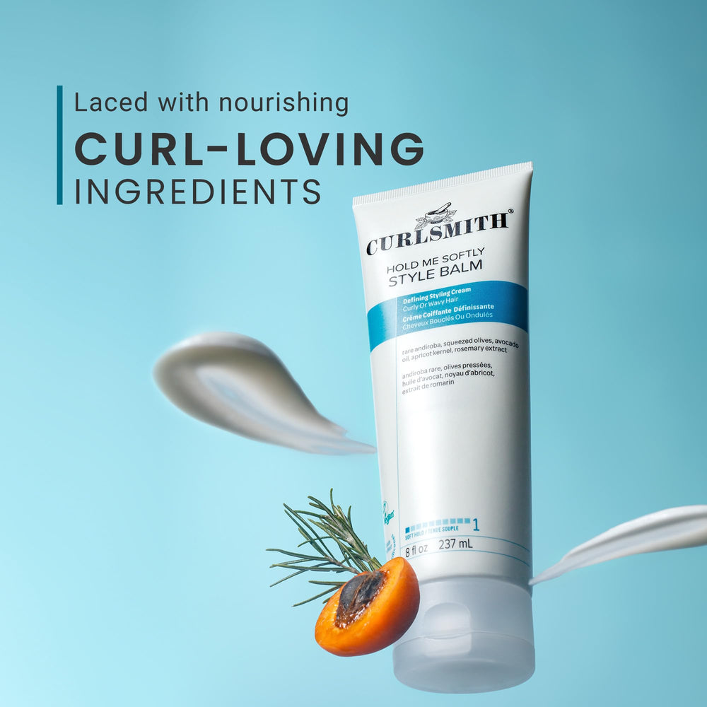CURLSMITH applied to damp hair for easy detangling and definition