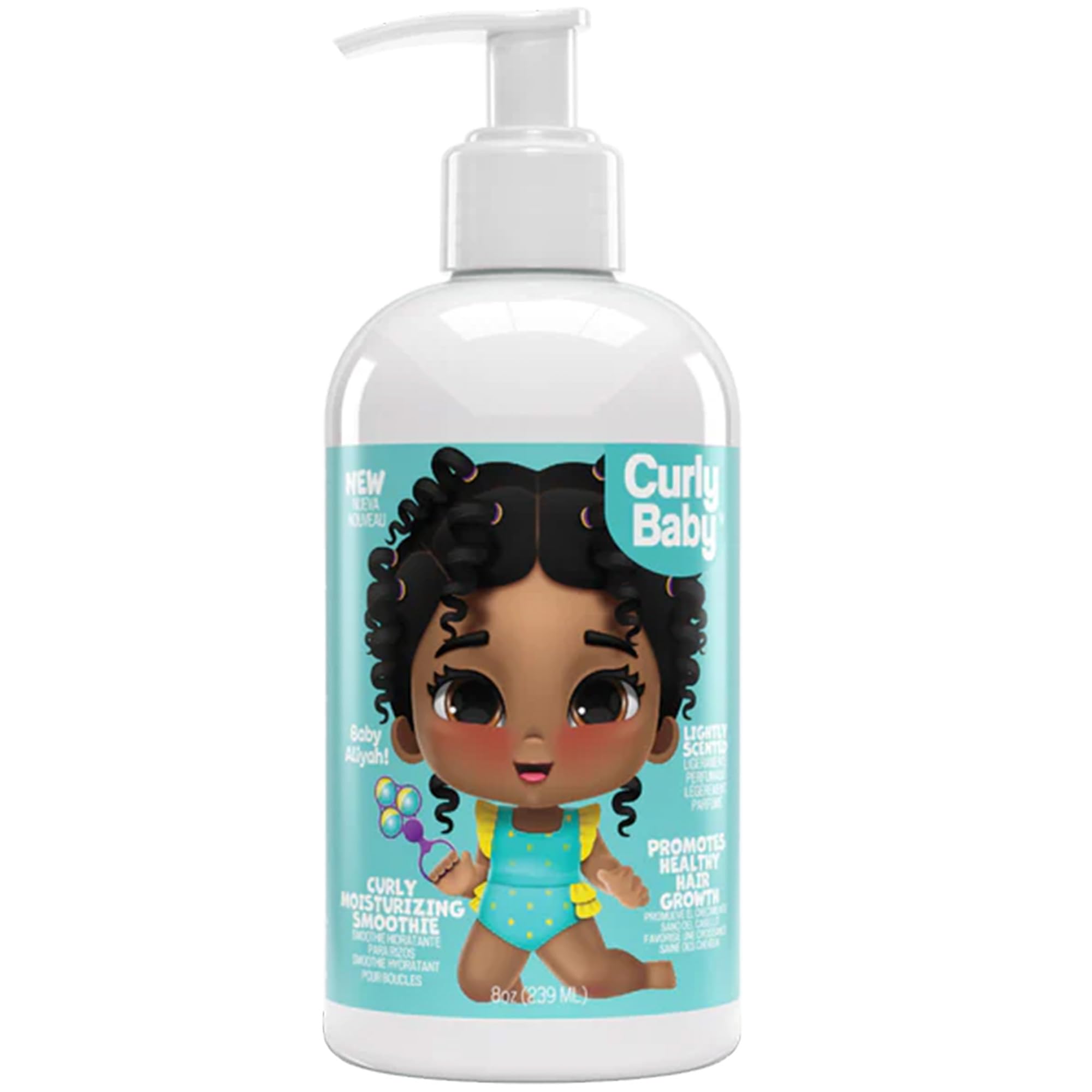 CurlyBaby front packaging showing jar and branding for quick recognition and trust