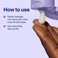 Curology cleanser paired with moisturizer illustrating routine compatibility