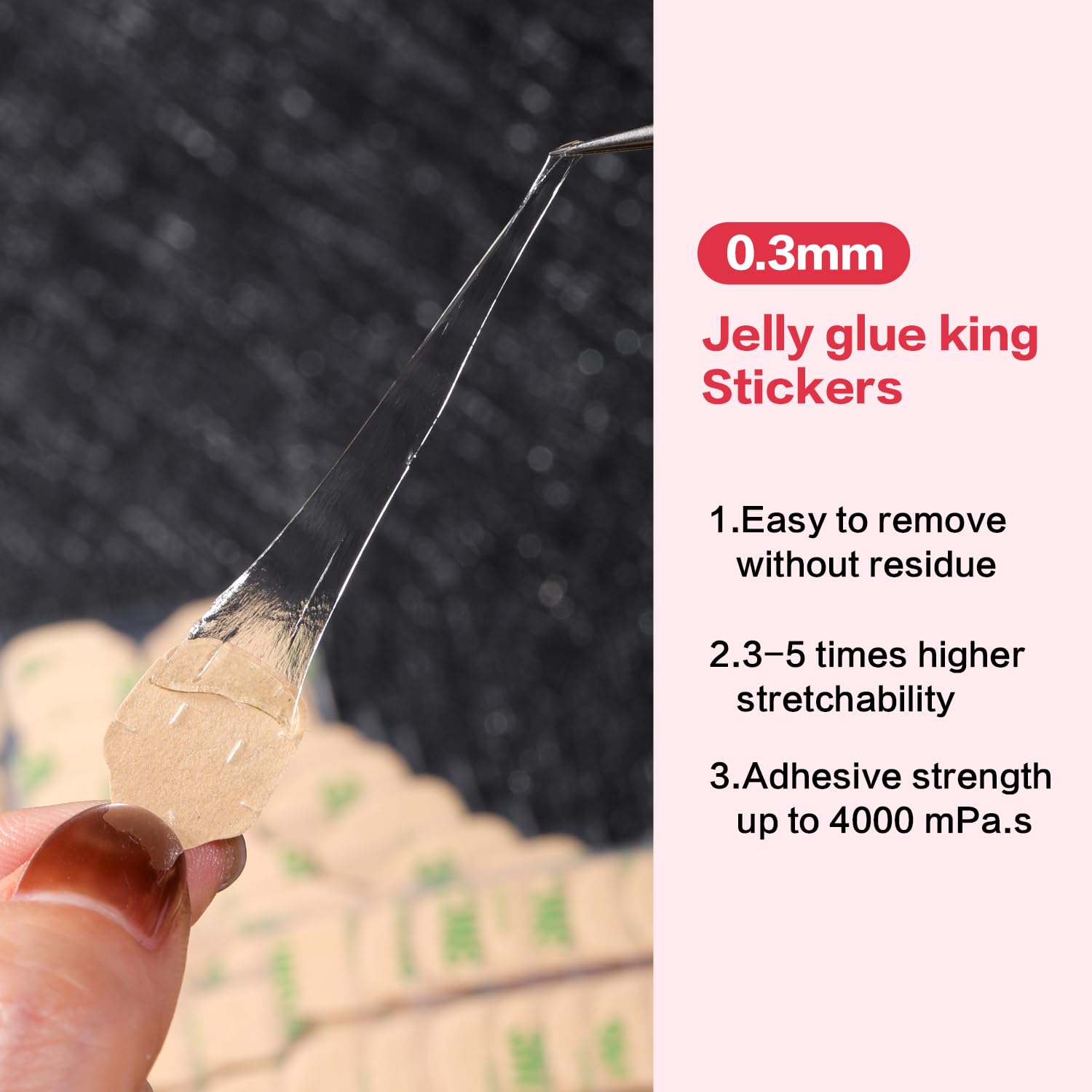 CurvLife application in hand showing easy peel-and-press use for fast at-home manicures