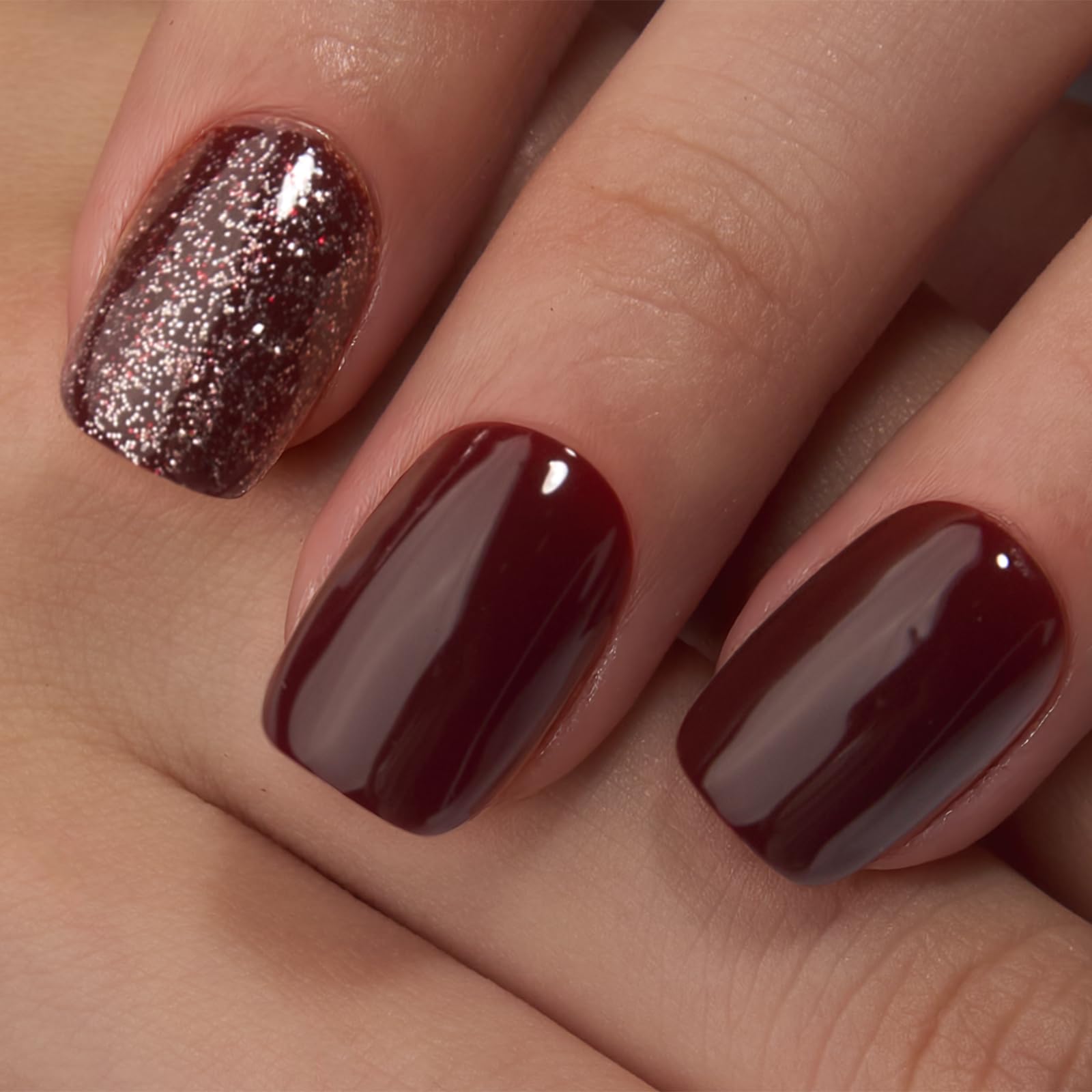 CurvLife application setup with nail file and jelly stickers for fast five-minute manicures