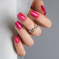 CurvLife close-up of apricot design texture highlighting handmade gel detail and shine