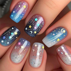 CurvLife close-up of gel French tip detail highlighting fine pattern