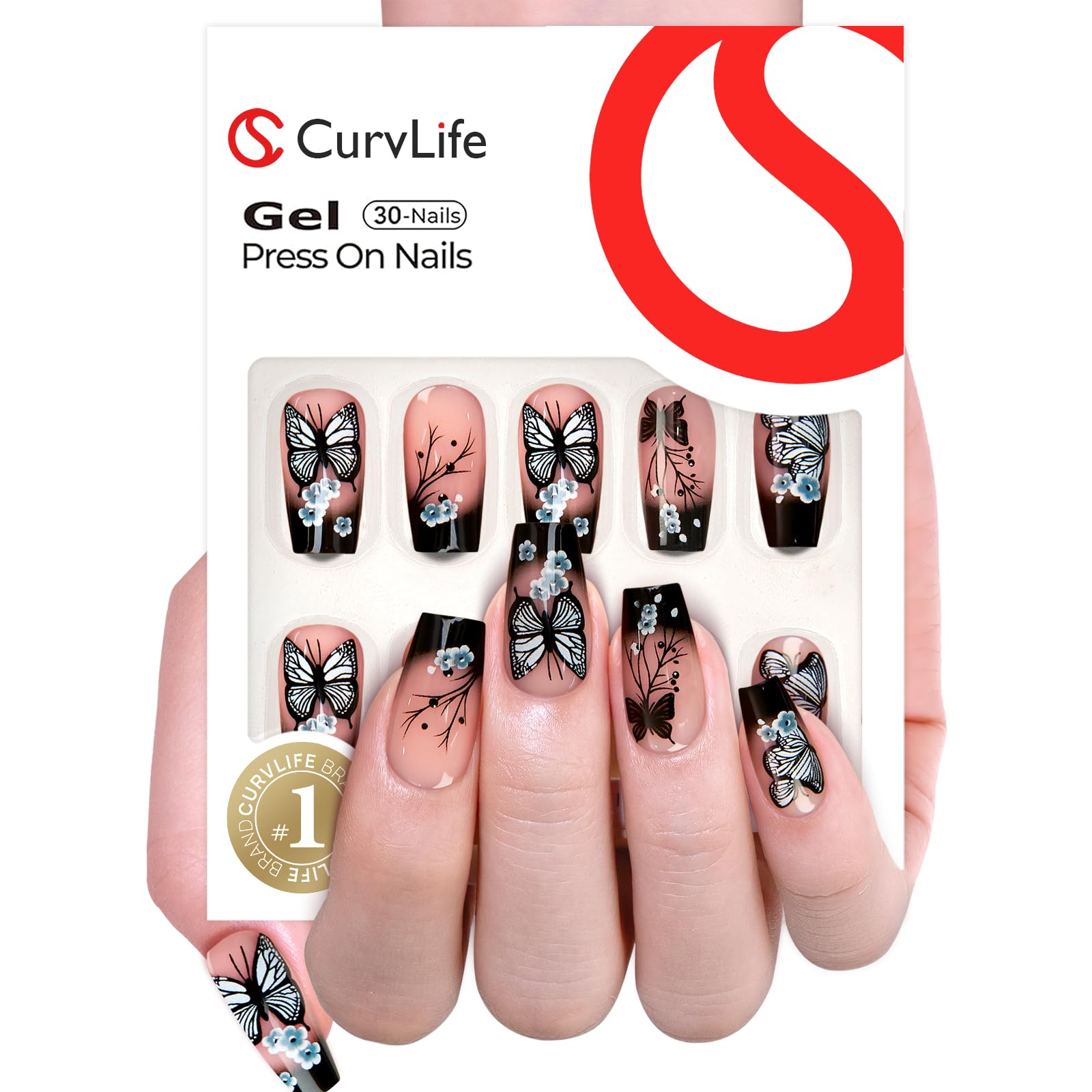 CurvLife close-up glossy finish highlighting durability and salon shine