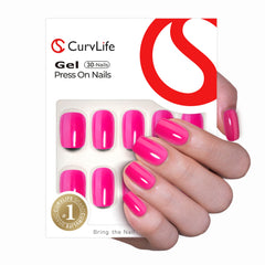 CurvLife close-up of handmade gel detail showing precise glossy finish