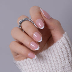 CurvLife close-up of gel finish texture showing glossy protective layer and salon shine