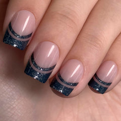 CurvLife close-up of gel texture and glossy finish highlighting durable salon look