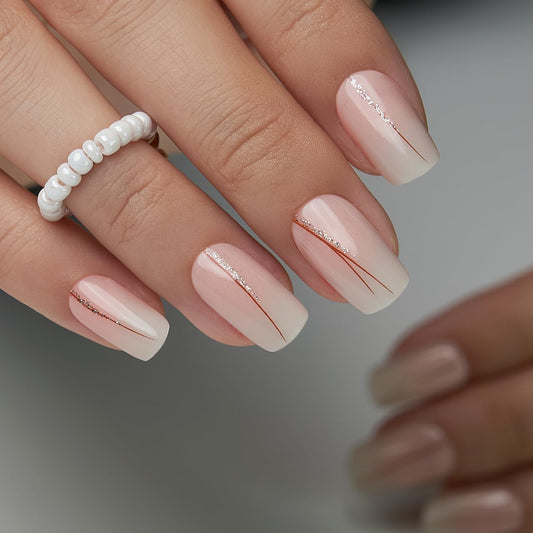 CurvLife close-up of gel texture highlighting glossy finish and salon look
