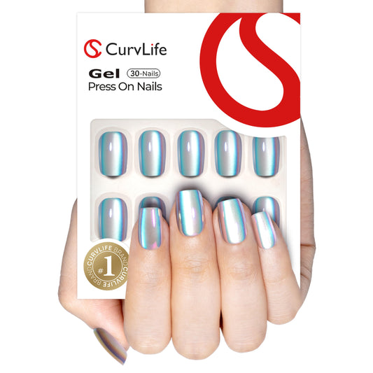 CurvLife close-up of hand-painted chrome cat eye finish highlighting depth and quality