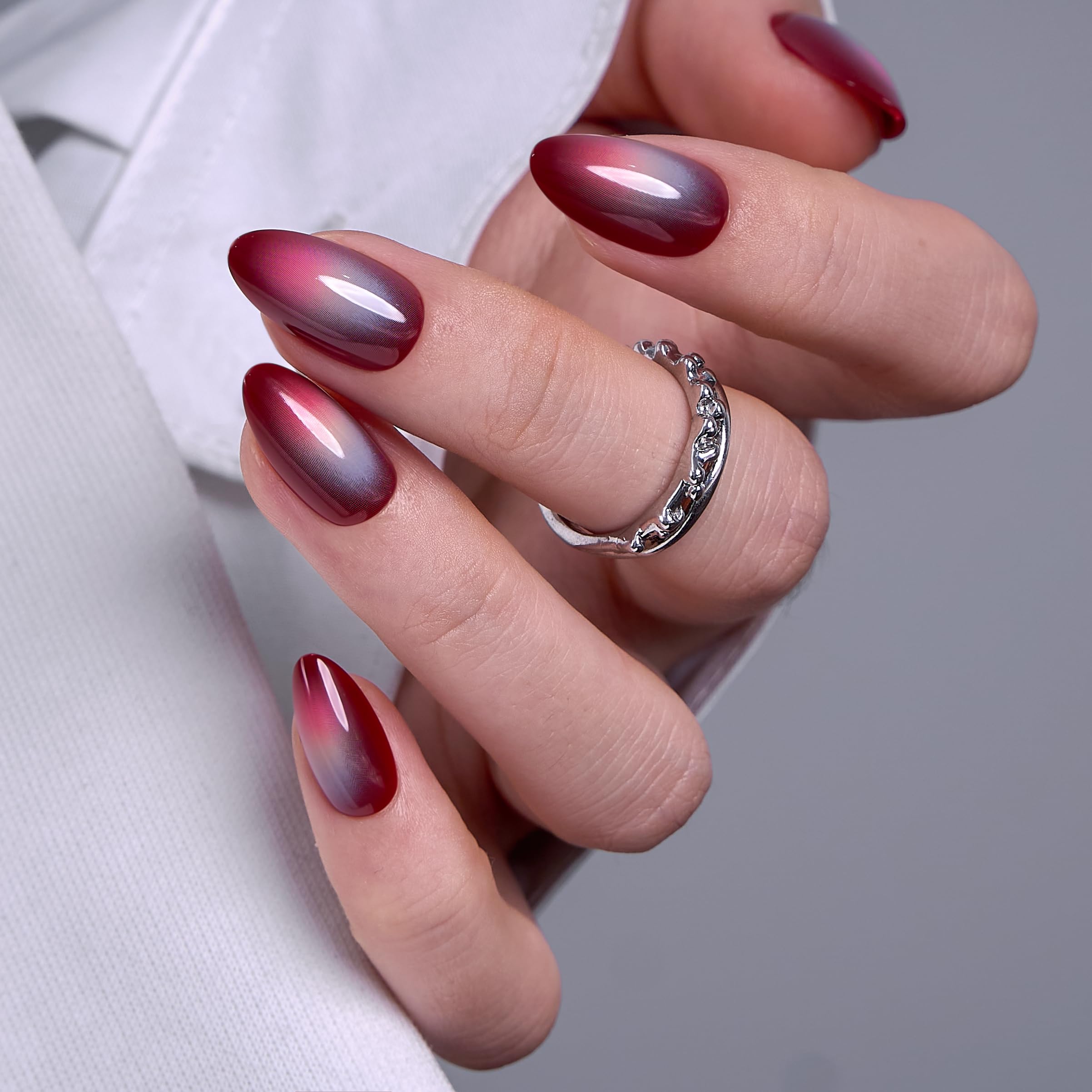 CurvLife front packaging showing Cosmic Fade nails and polished glossy finish benefit