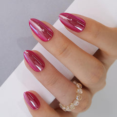 CurvLife detail shot of fuchsia chrome accent highlighting decorative flair