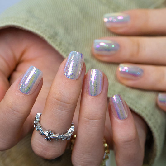 CurvLife front packaging showing Fairy Frost nails and benefits