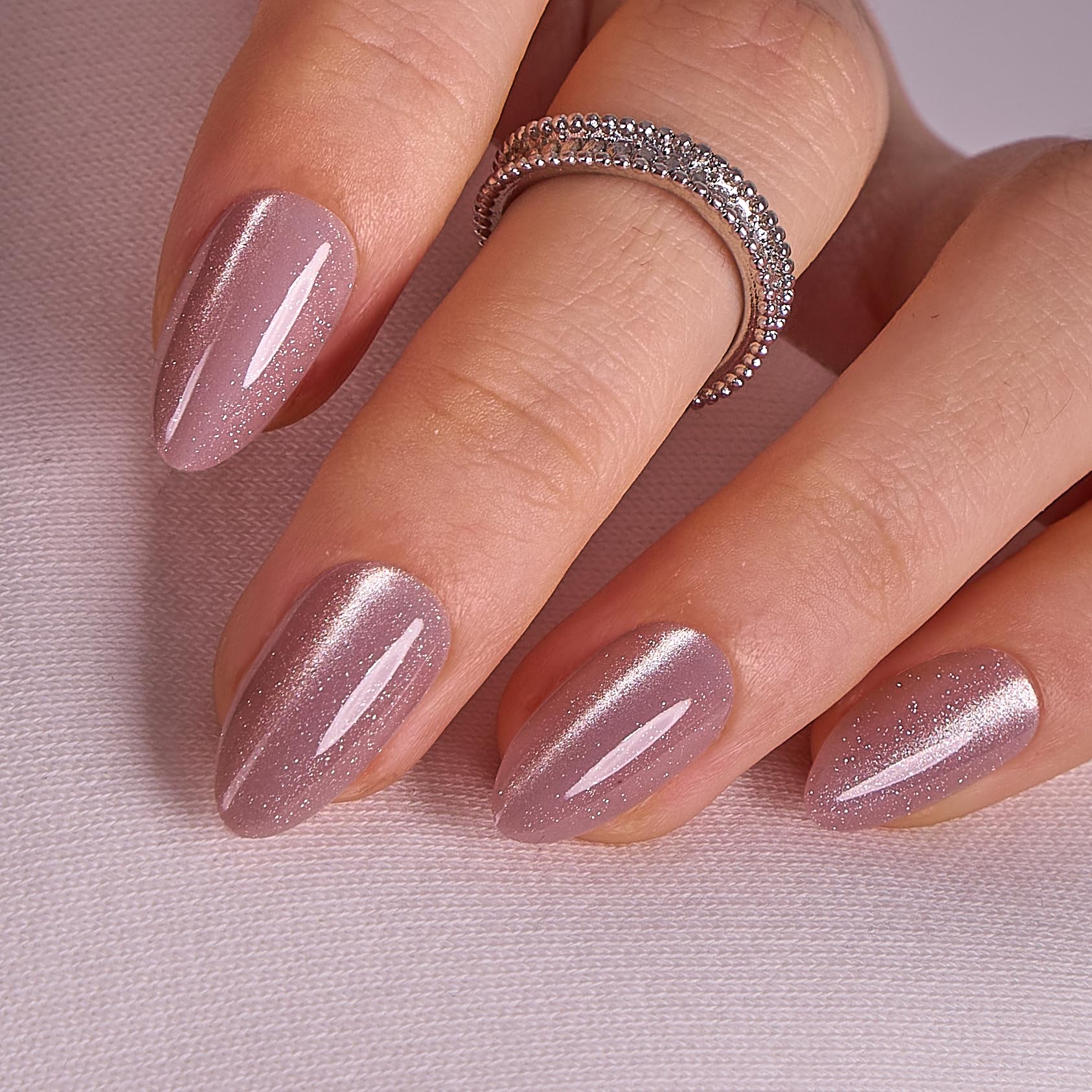 CurvLife front packaging showing apricot almond nails and included box benefits