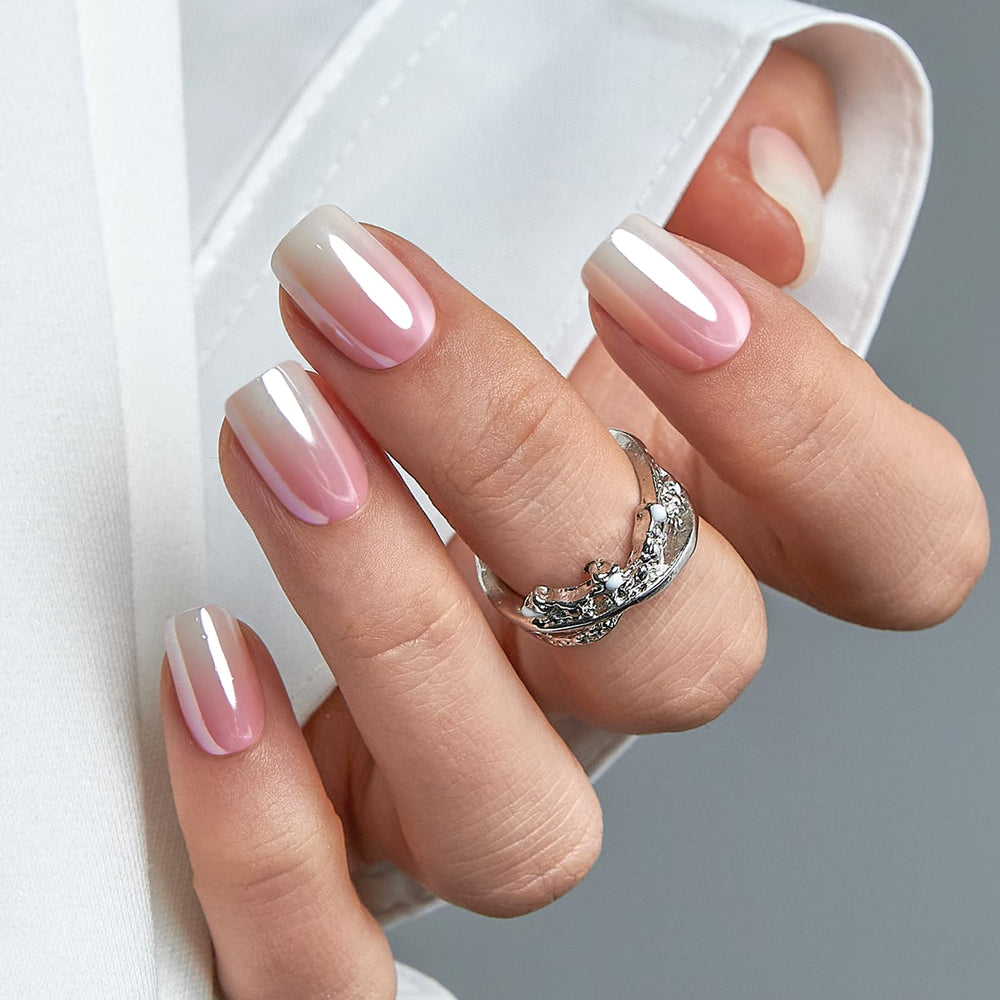 CurvLife front packaging showing apricot gradient and glossy finish benefit