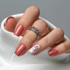 CurvLife front packaging showing apricot shimmery pink heart design and glossy finish benefit