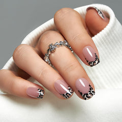 CurvLife front packaging showing apricot leopard design and quick-at-home benefit