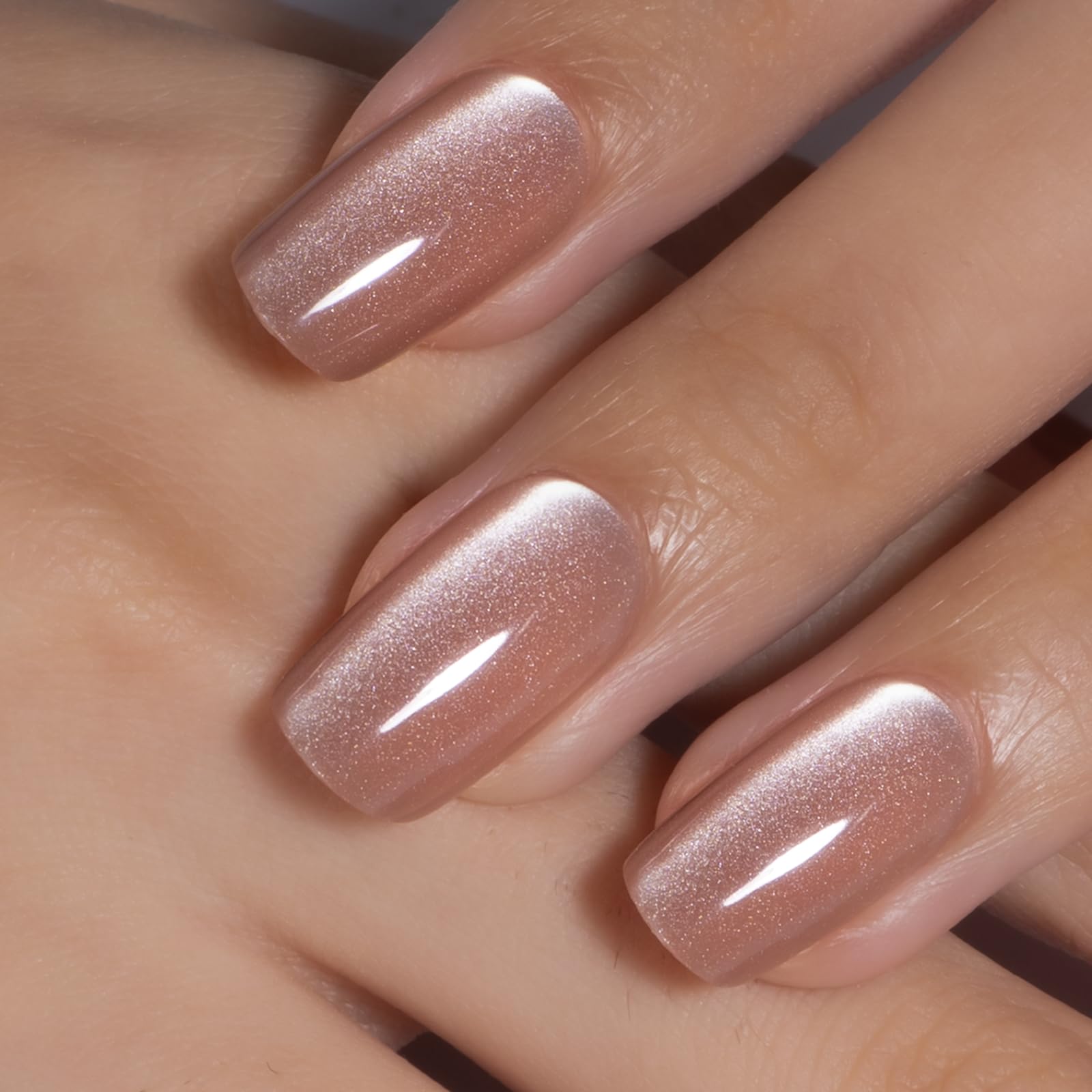 CurvLife front packaging showing apricot quicksand nails and included tools for fast salon results