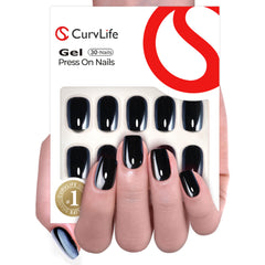 CurvLife front packaging showing kit contents and glossy black finish benefit