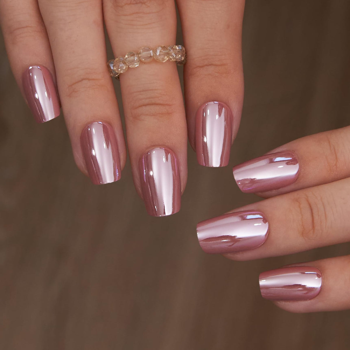 CurvLife front packaging showing pink glitter design and quick salon results