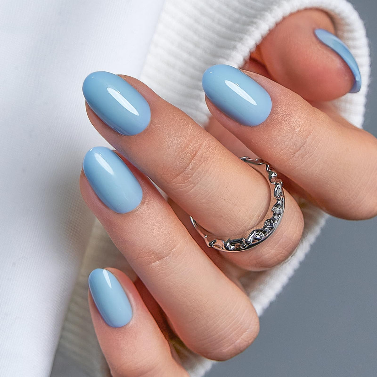 CurvLife front packaging showing Sky Veil blue set and benefits