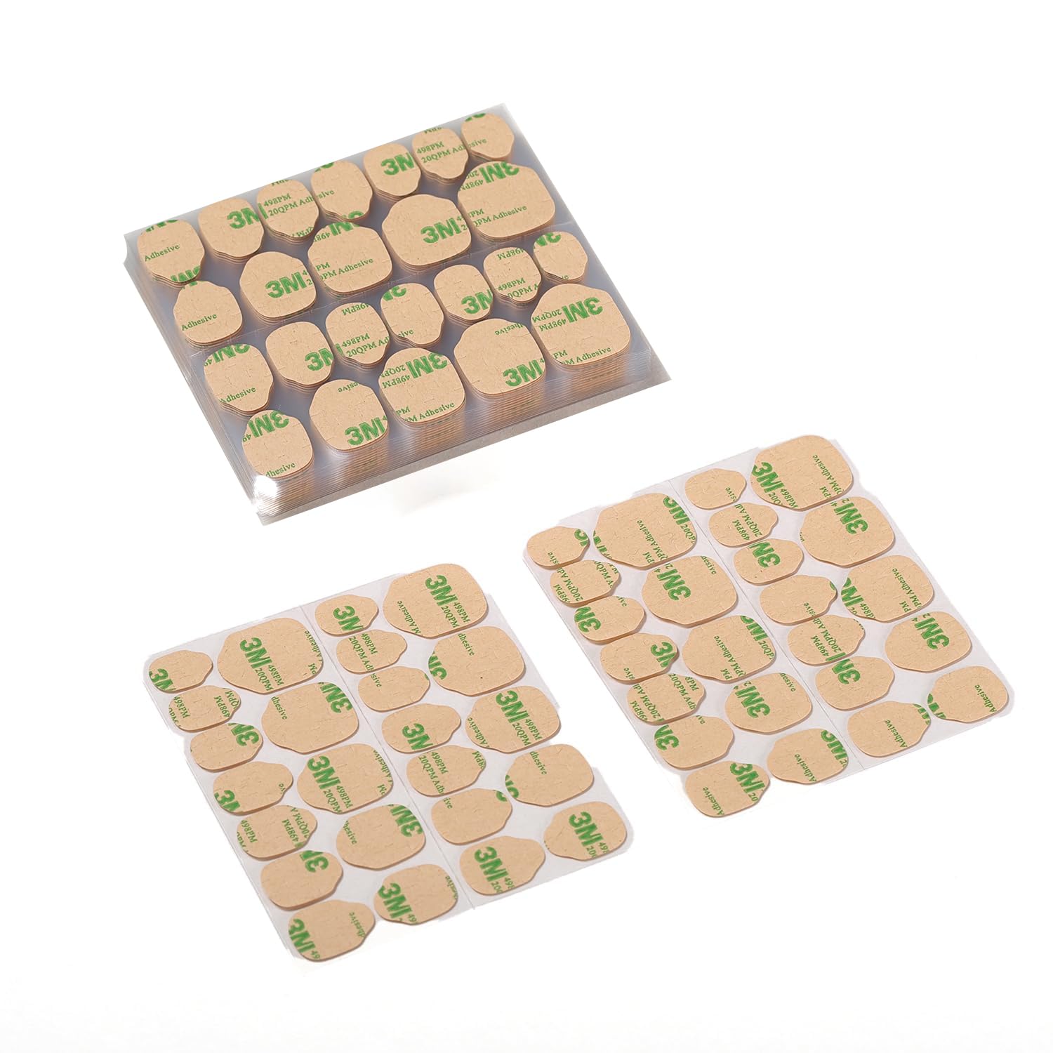 CurvLife front packaging showing 20 sheets and 12 sizes for quick selection and neat storage