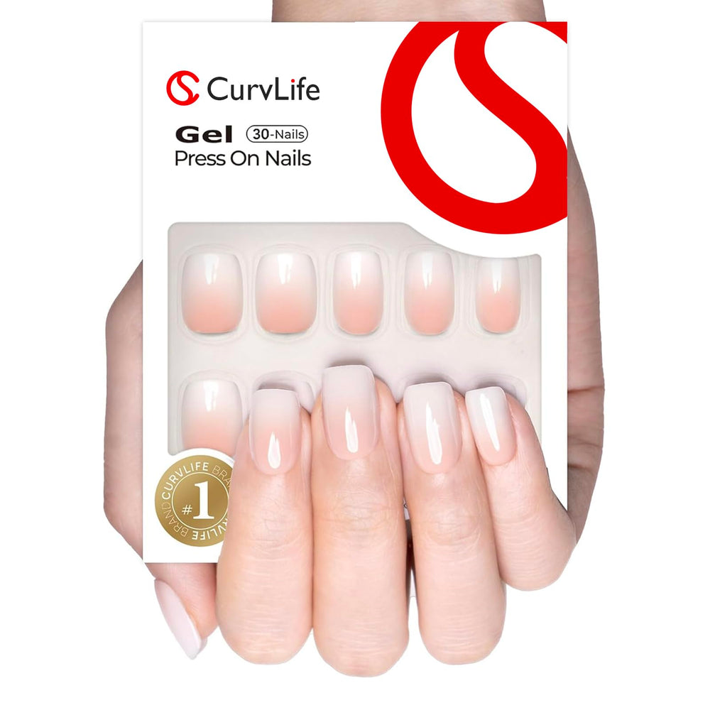 CurvLife front packaging showing full kit and immediate polish benefit