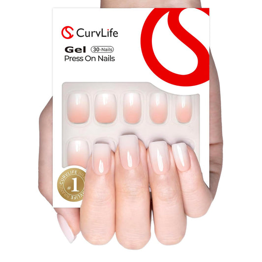 CurvLife front packaging showing full kit and immediate polish benefit