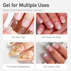 CurvLife gel texture swatch illustrating semi solid consistency for controlled dispensing