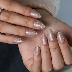 CurvLife glossy finish texture detail highlighting salon shine benefit