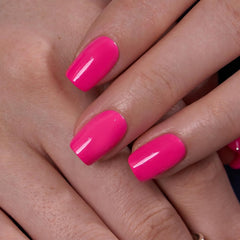 CurvLife nails in use while typing, showing durable everyday wear
