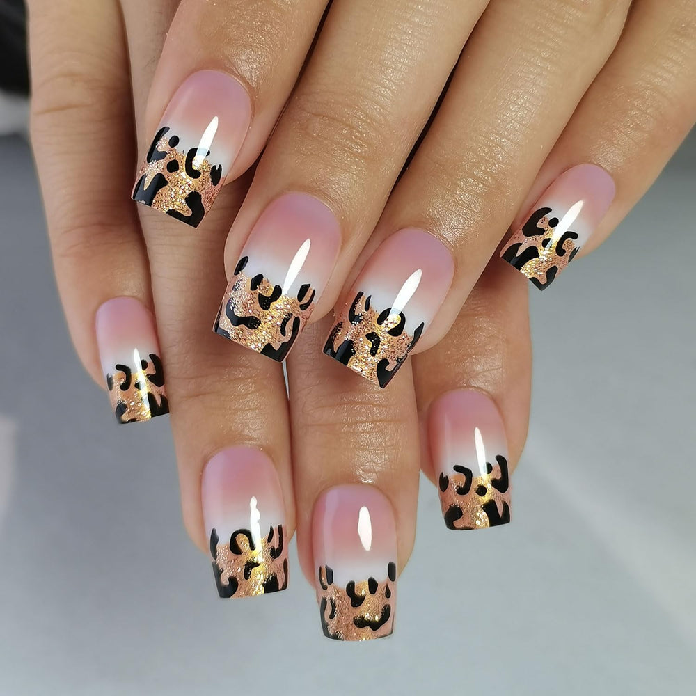 CurvLife long square nails on hand demonstrating length and bold style benefit confidence