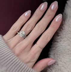 CurvLife array of nail shapes and sizes fanned to show fit options