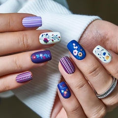 CurvLife laid-out nail sizes demonstrating 15-size fit variety for precision
