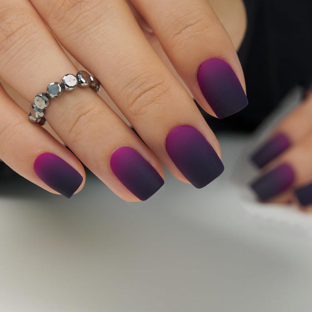 Curvlife nails on hand during application showing quick five-minute result